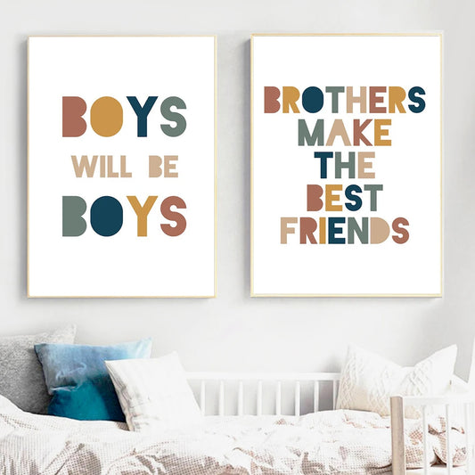 Cool Kids Wall Art Canvas