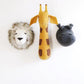 Animal Head Hanging Decorations Kids Room