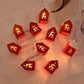 Christmas Wooden House LED String Light