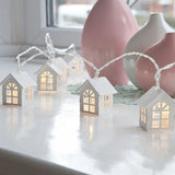 2M Fairy Wood House LED Light String Christmas Garland