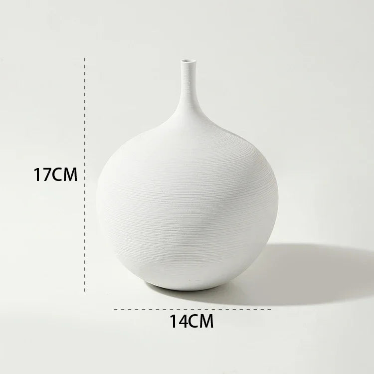 Minimalist Handmade Art Zen Ceramic Vase