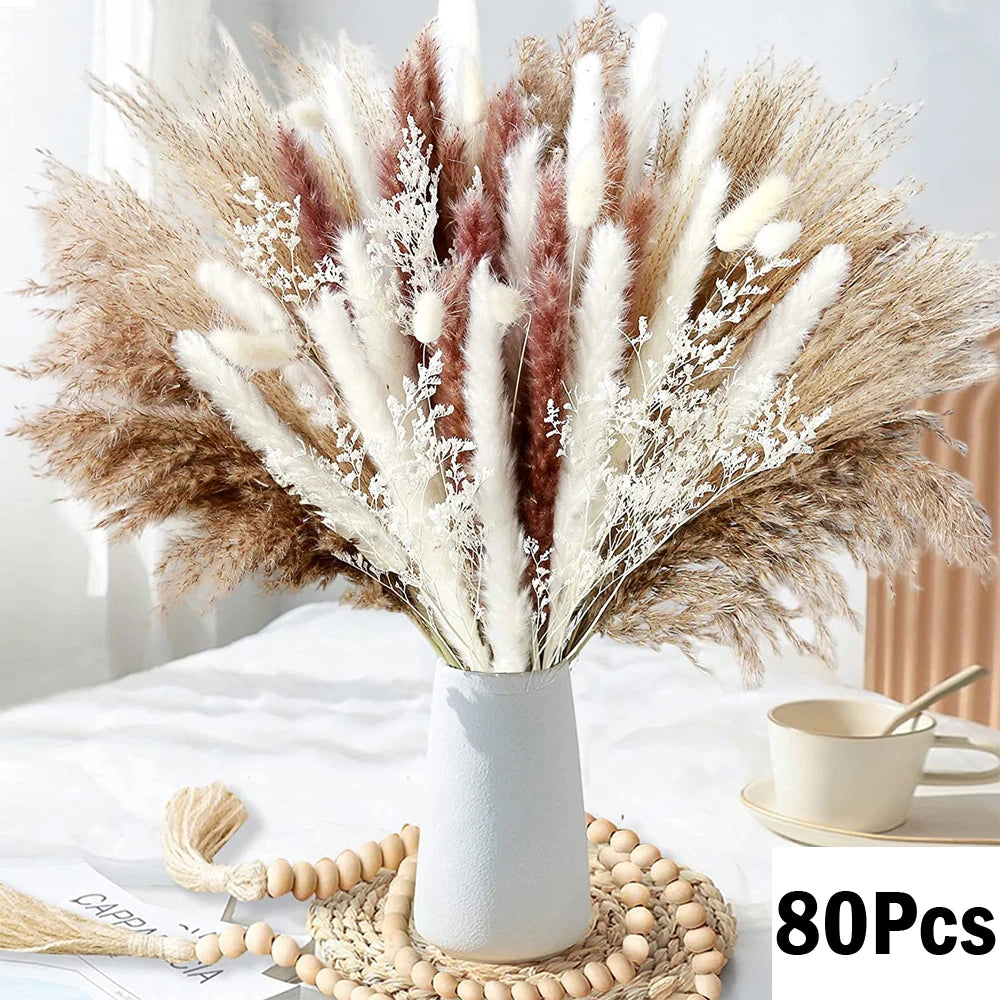 Dried Natural Decorative Pampas