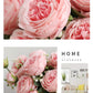 1pcs/30cm Rose Pink Silk Bouquet Peony Artificial Flower