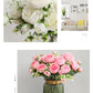 1pcs/30cm Rose Pink Silk Bouquet Peony Artificial Flower