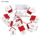 Christmas Wooden House LED String Light