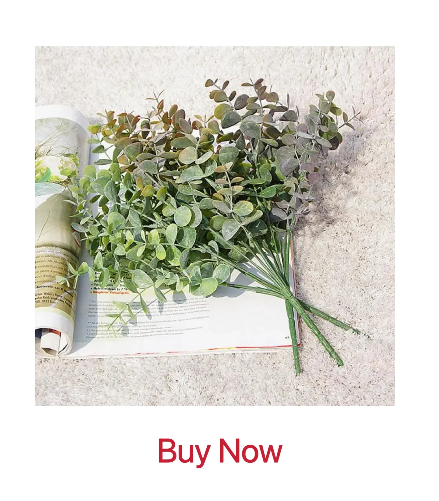 Artificial Olive Branches Leave With Fruits