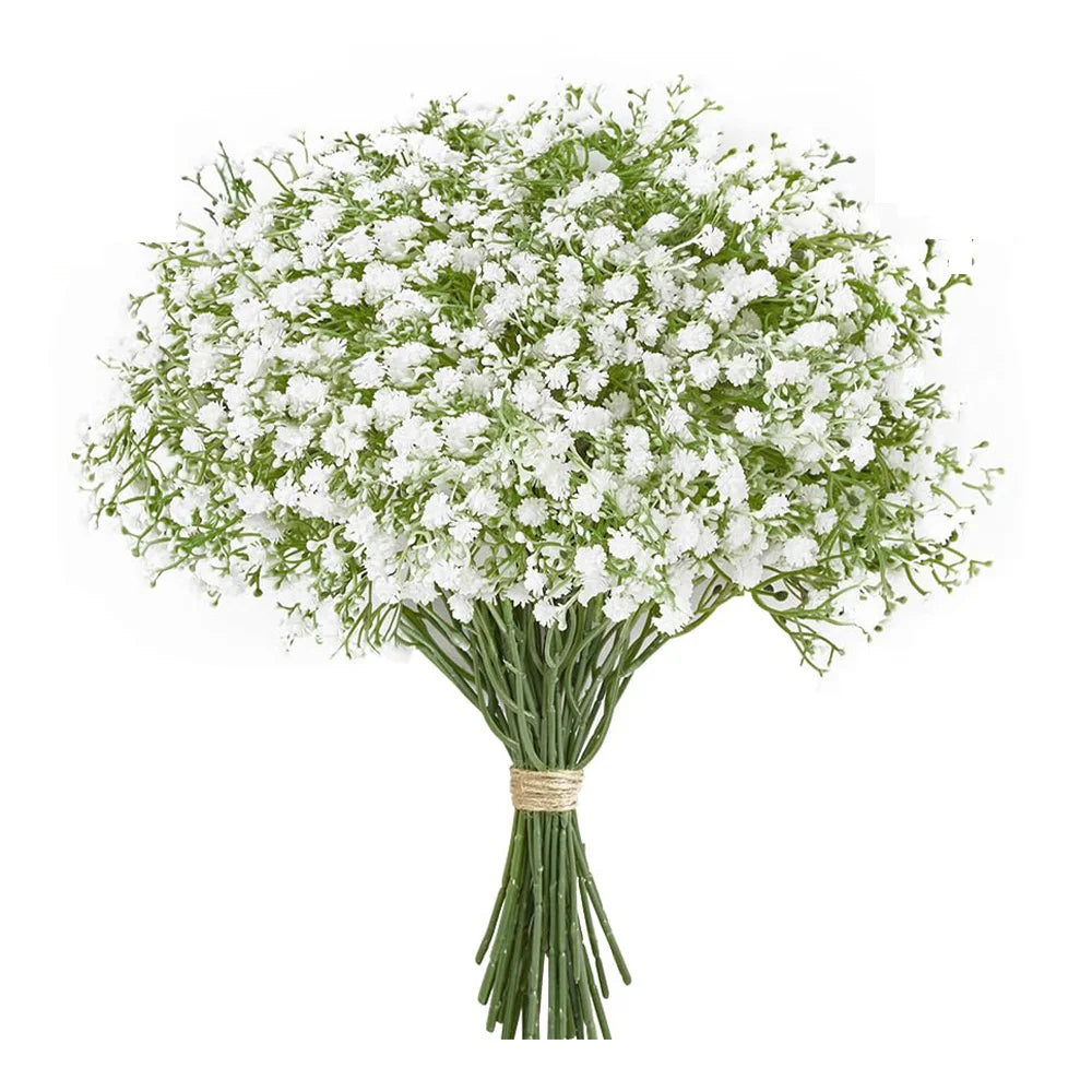 10/15pcs Artificial Flowers Baby Breath Flower Gypsophila