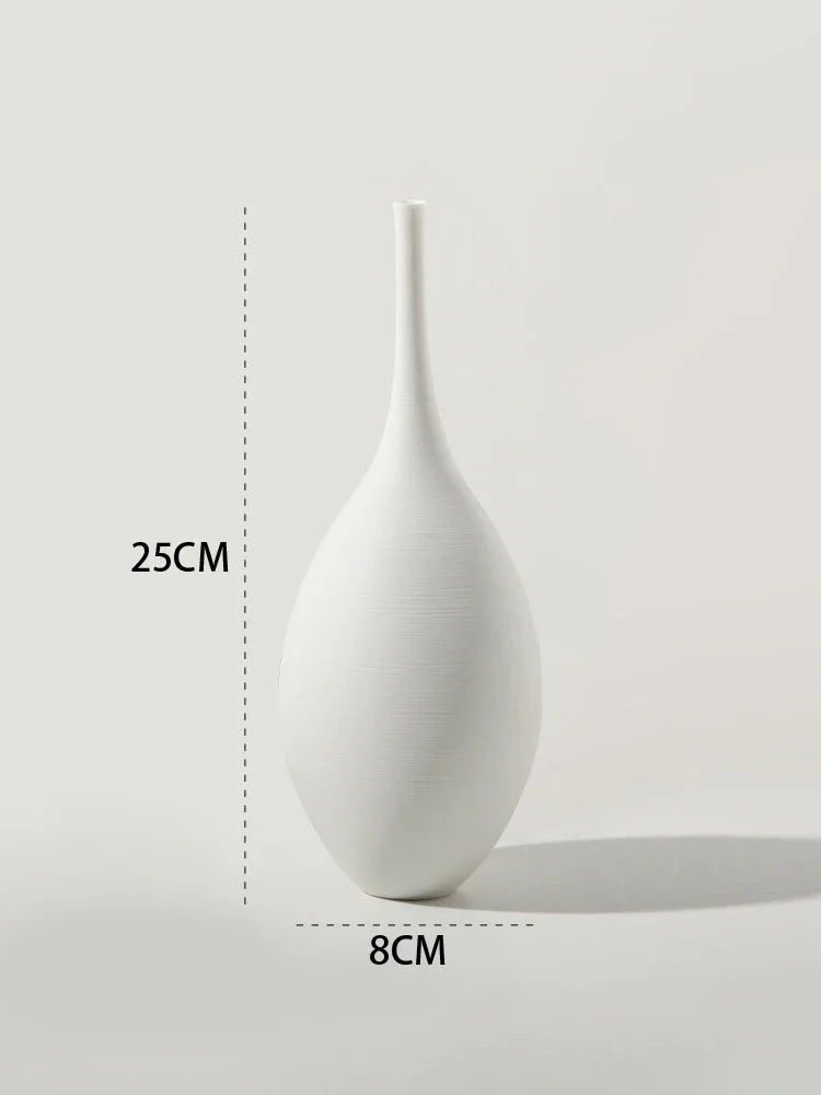 Minimalist Handmade Art Zen Ceramic Vase