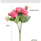 1pcs/30cm Rose Pink Silk Bouquet Peony Artificial Flower