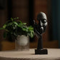 Abstract Mask Statues