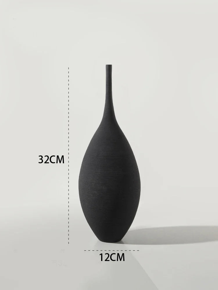 Minimalist Handmade Art Zen Ceramic Vase