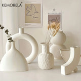 Nordic Ceramic Vase Variations