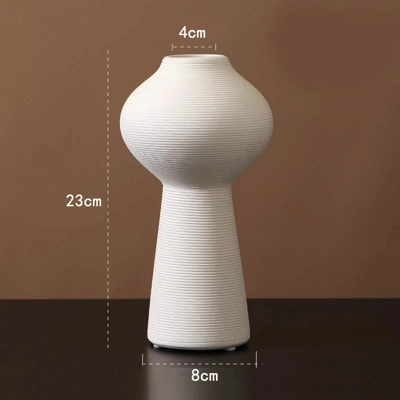 Minimalist Handmade Art Zen Ceramic Vase