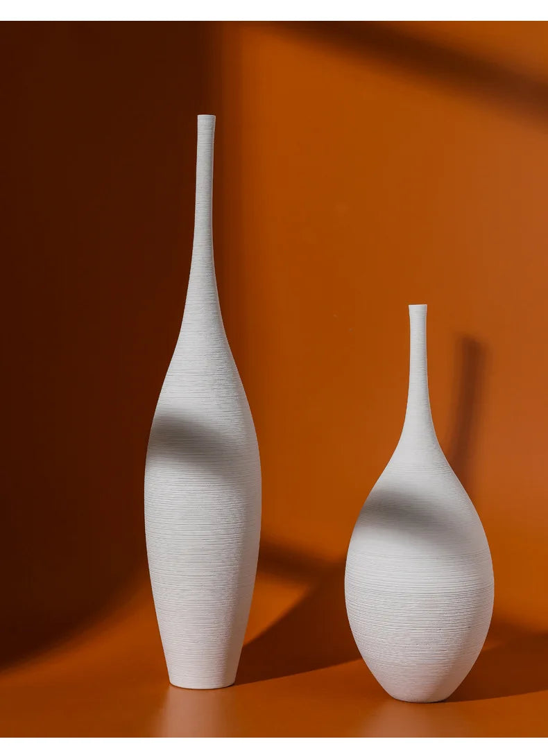 Minimalist Handmade Art Zen Ceramic Vase